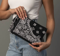 bandana clutch