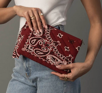 bandana clutch