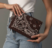 bandana clutch