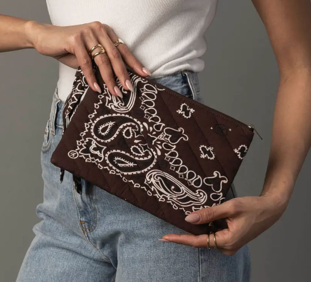 bandana clutch