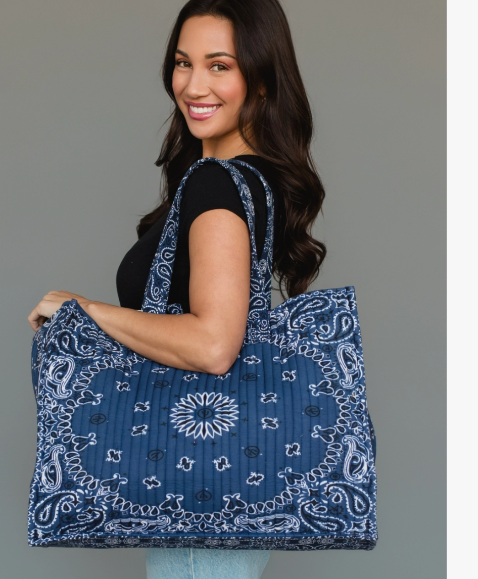 bandana tote