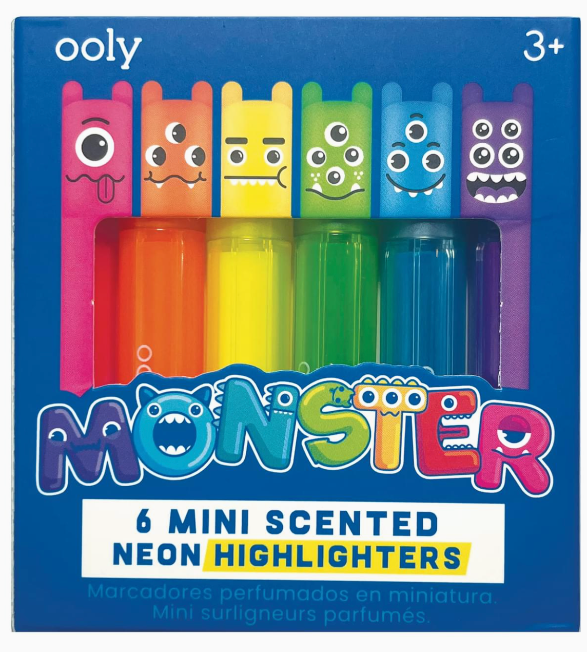 Monster: Mini Scented Neon Highlighters