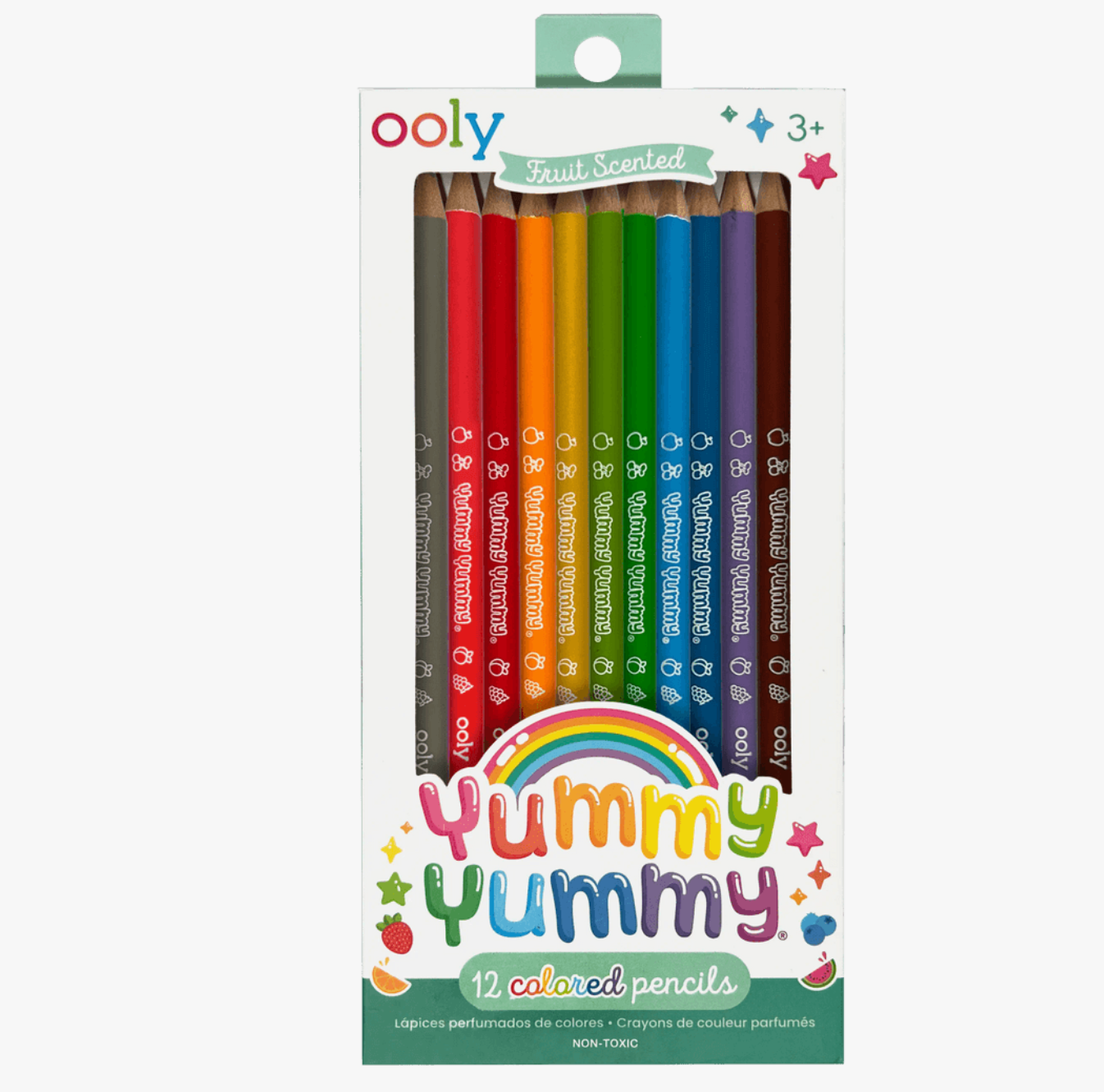 Yummy Yummy: Scented Colored Pencils (Set of 12)