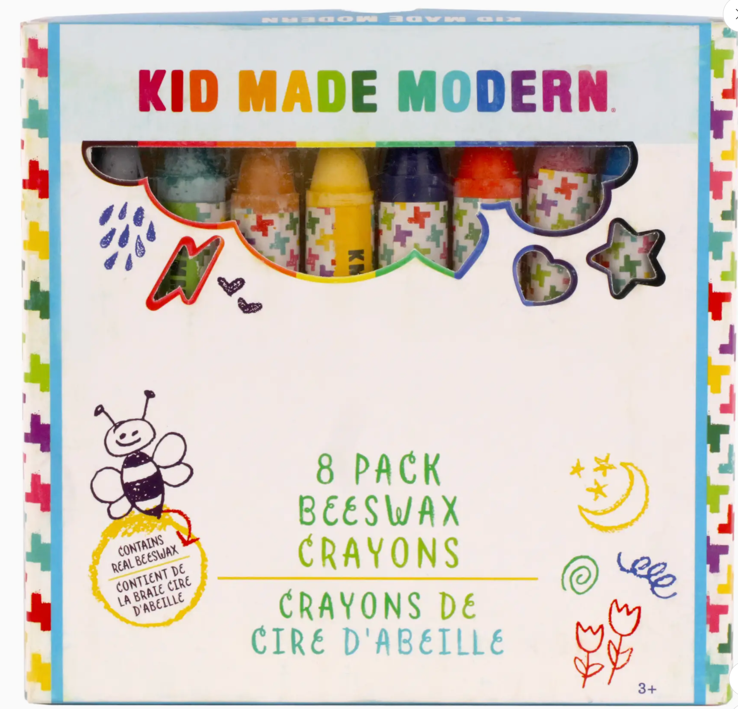 Beeswax Crayons - 8 Pack