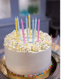 Happy Birthday candles