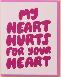 Heart Hurts card