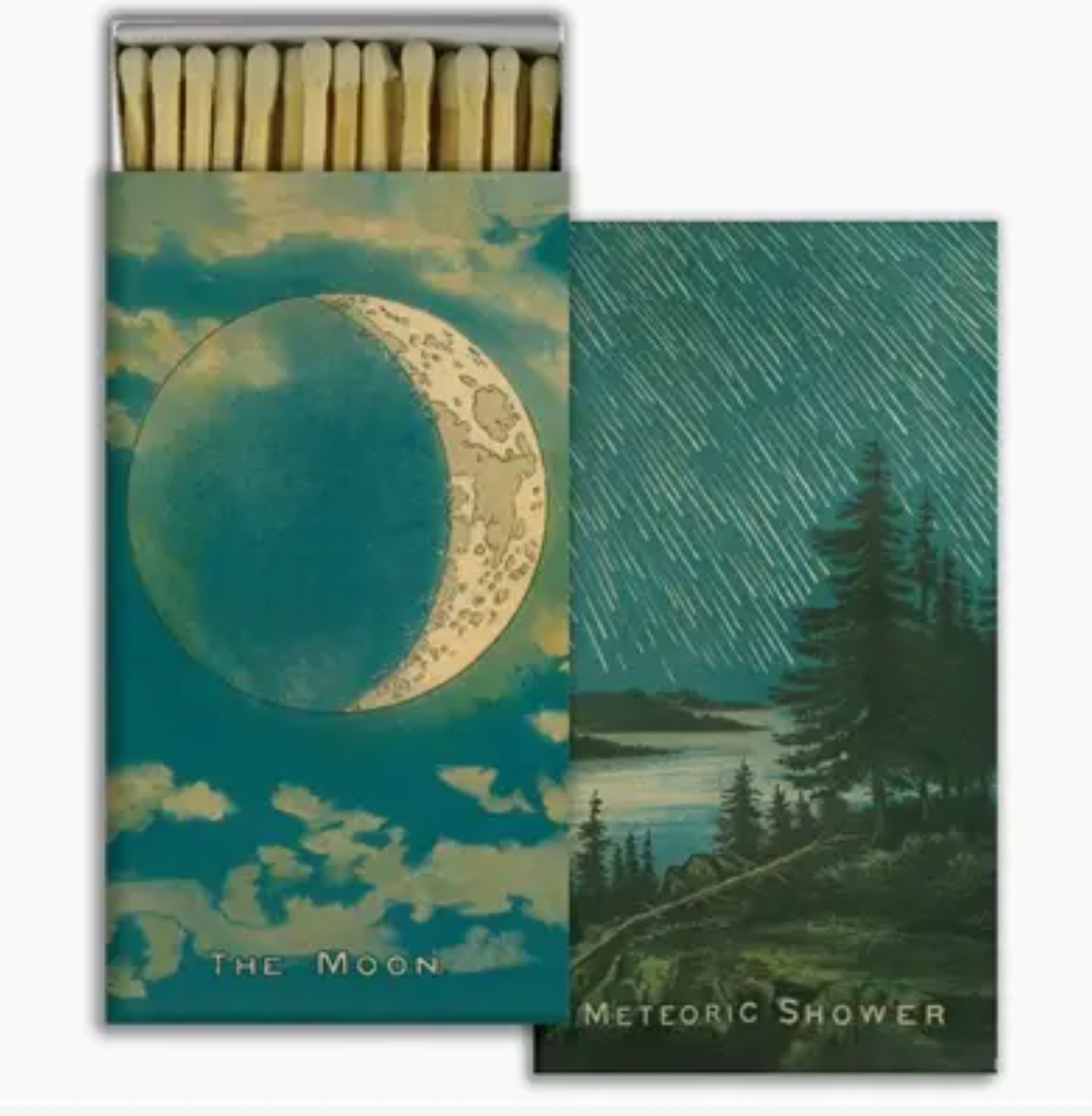 the Moon & Meteoric Shower: match box