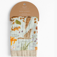 Flora & Fauna Baby Lovey Muslin Blanket