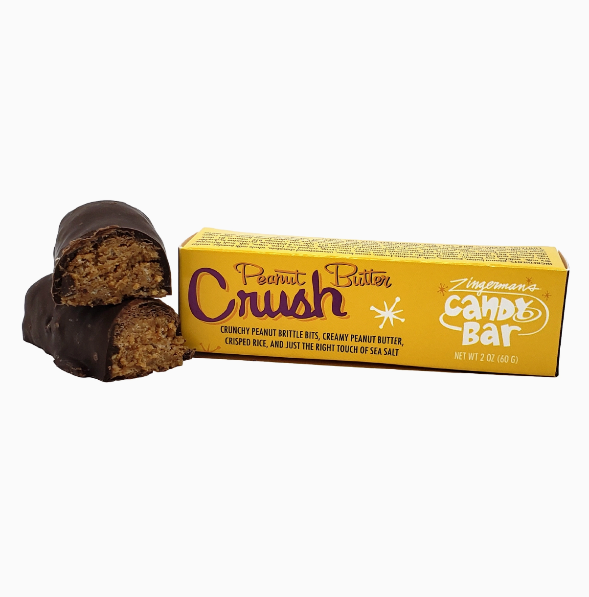 Peanut Butter Crush Chocolate Bars