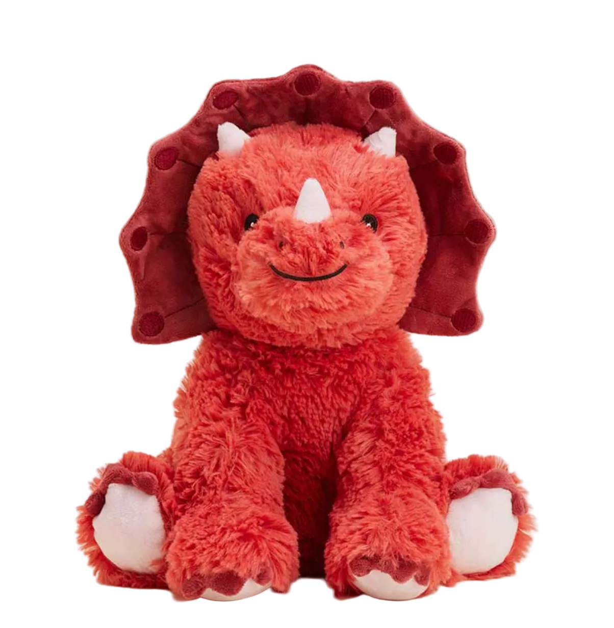 red- triceratops Warmies