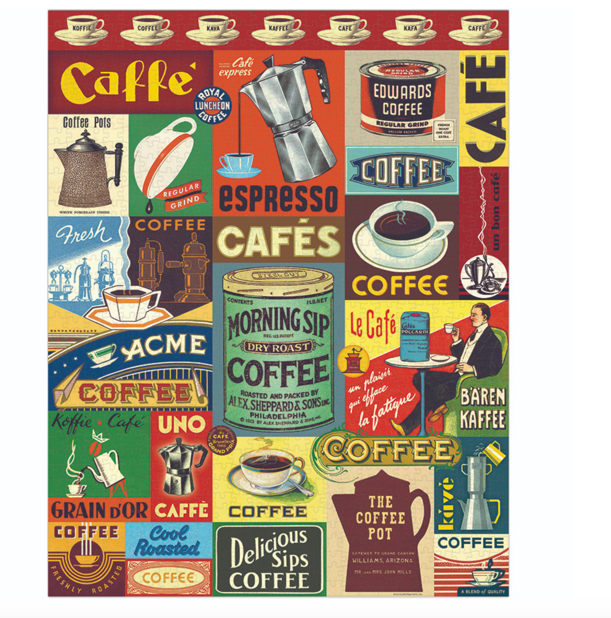 COFFEE 1,000 Piece Puzzle