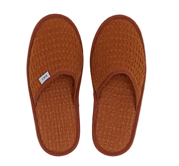terra cotta: simple waffle slippers