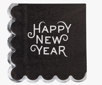 Happy New Year's Cocktail Napkin