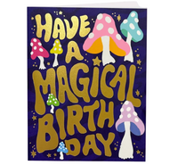 magical HBD greeting card