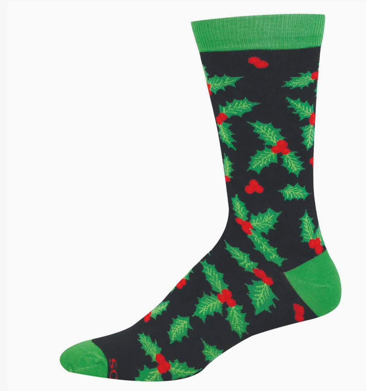 Holly Christmas Socks