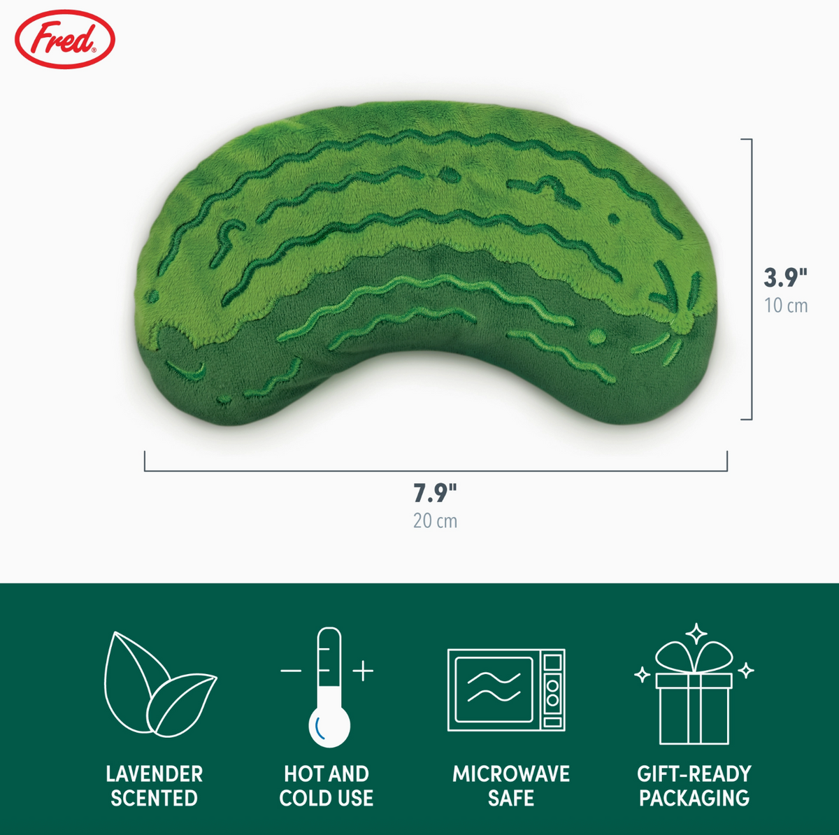 Dilly Dally Pickle Hot/Cold Eye Pillow