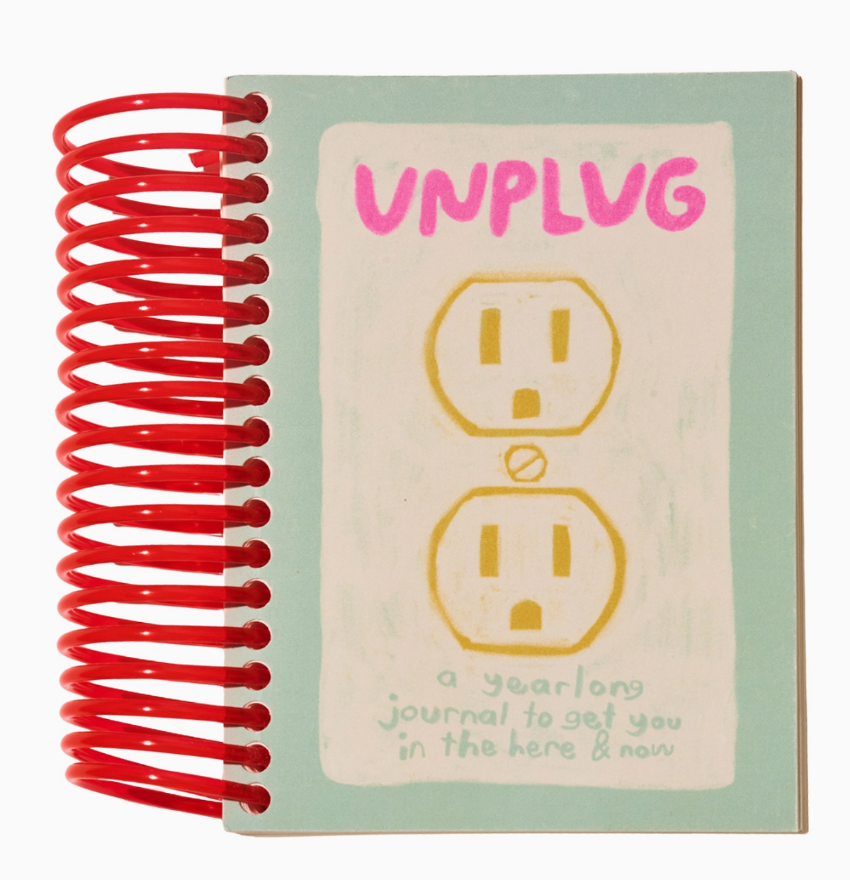 Unplug spiral notepad