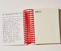 Unplug spiral notepad