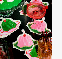 jello mold paper napkins