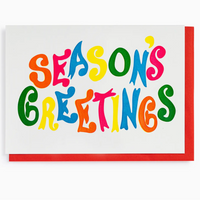 Season's Greetings | Christmas Greeting Card (+options)