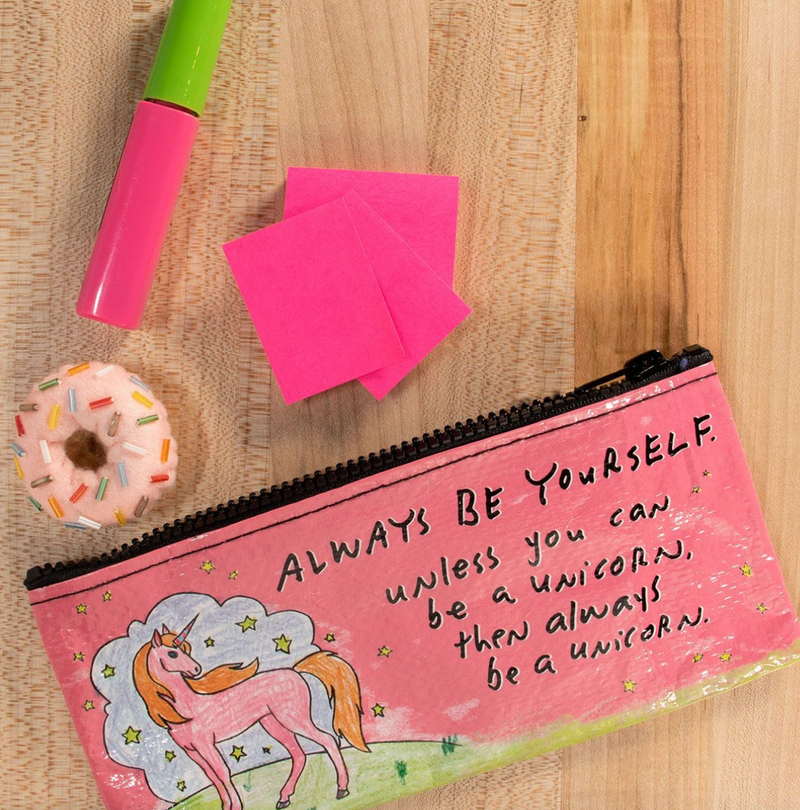 always be unicorn pencil case