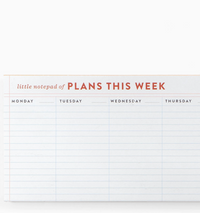 plans this week