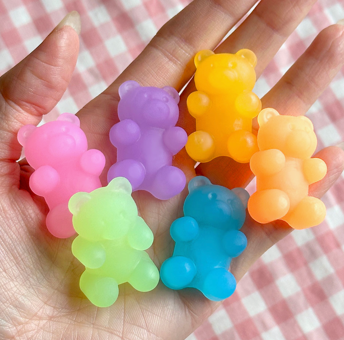 Jelly bear eraser