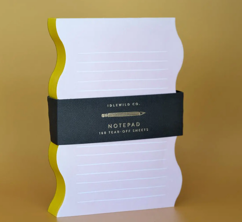 Shapes + colors notepads