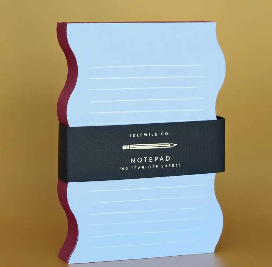 Shapes + colors notepads