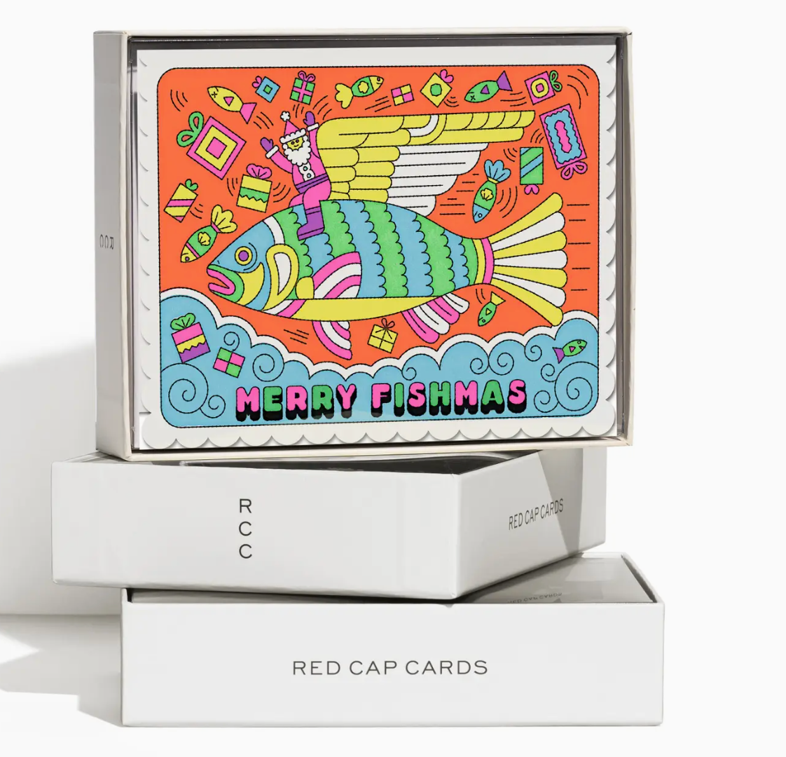 Merry Fishmas Greeting Card