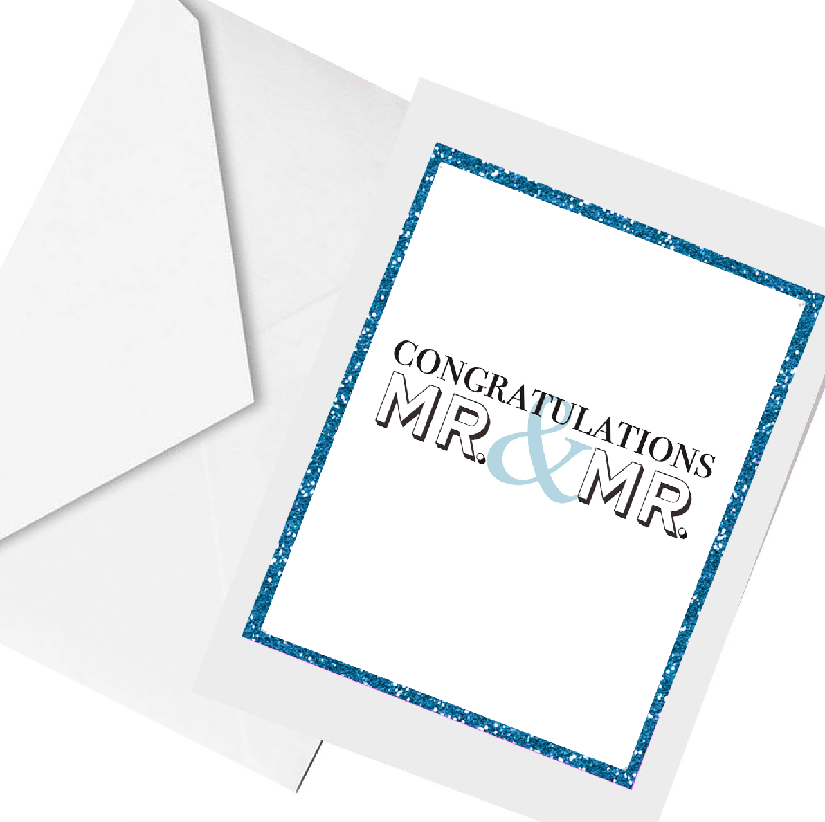 Mr. & Mr... greeting card