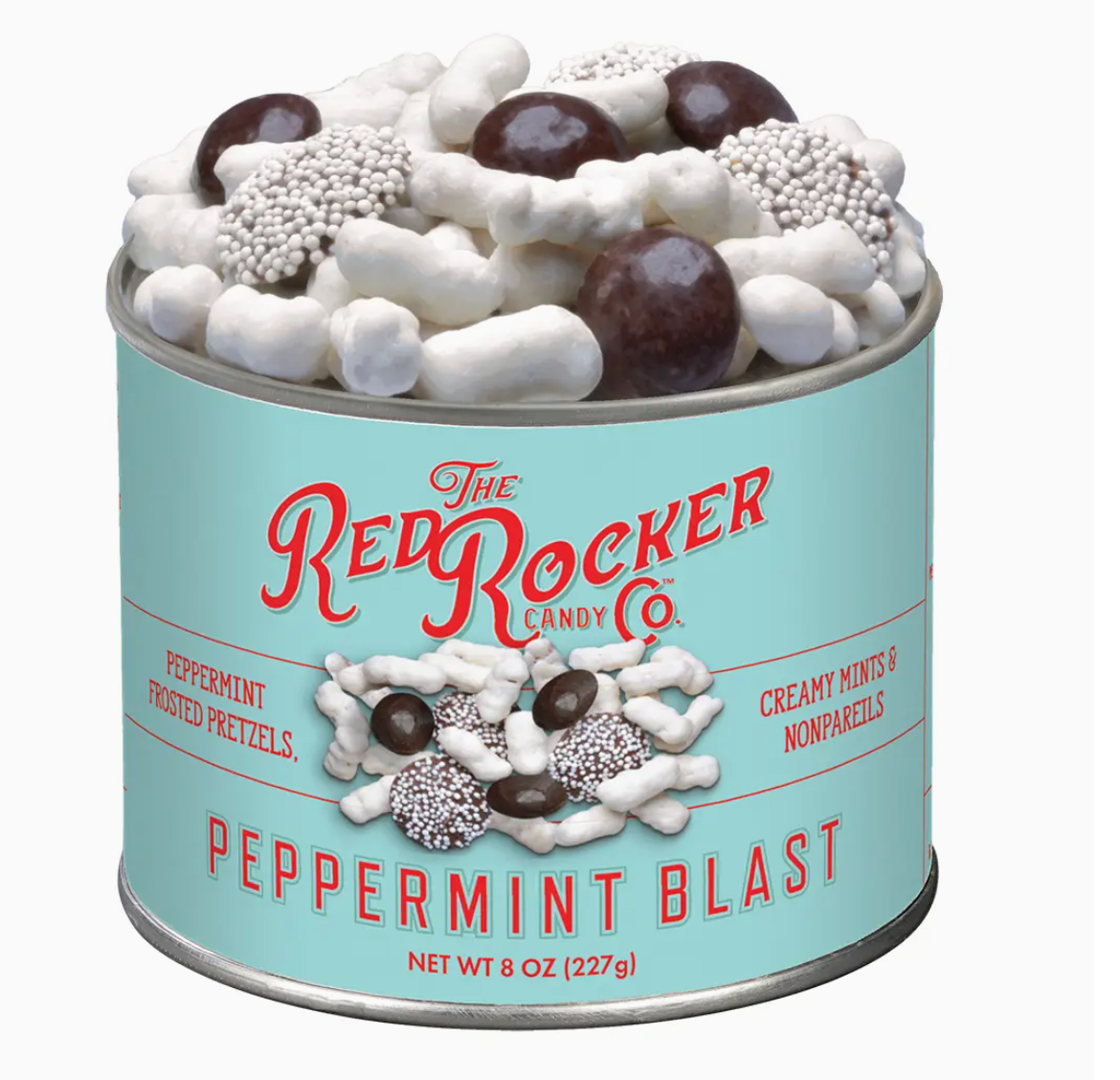Peppermint Blast Red Rocker Snack mix