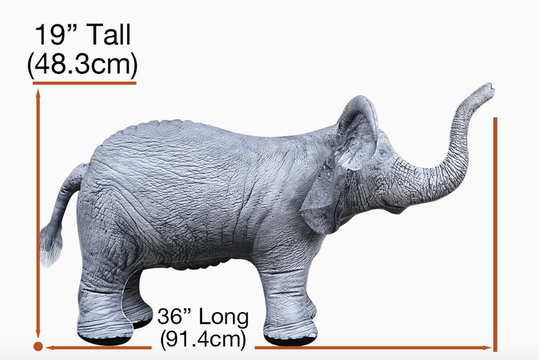 inflatable circus animals