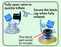 inflatable circus animals