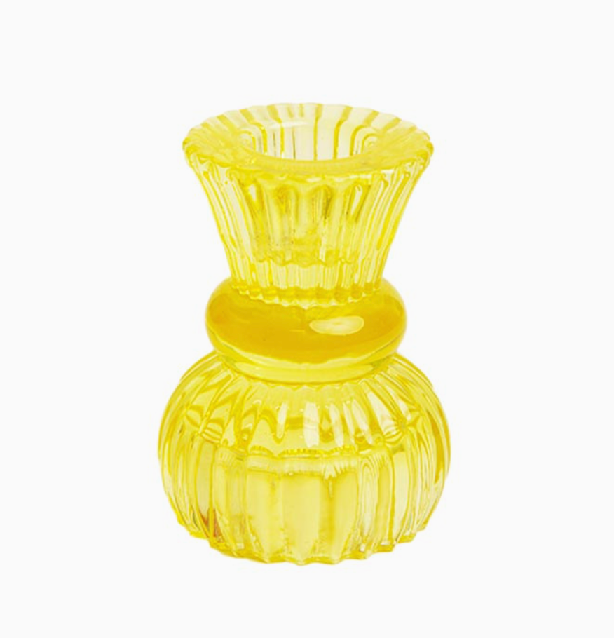 small Glass Candle Holder