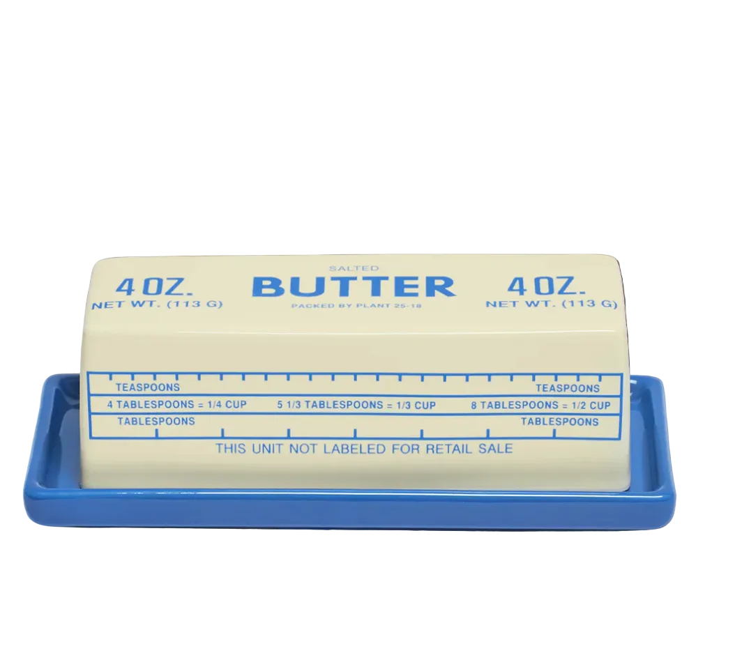 stick of butter dish