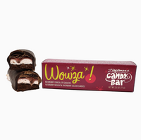 Wowza! Raspberry ganache candy bar