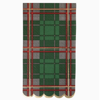 Holiday Plaid Guest Napkins