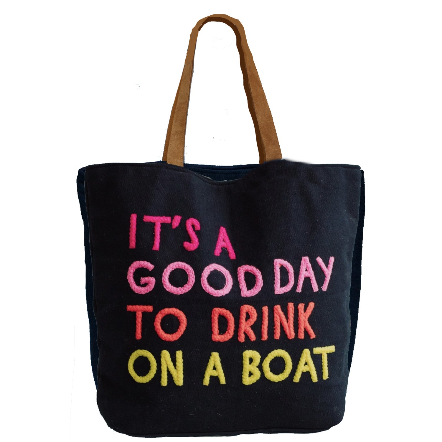 Drink on a Boat Tote