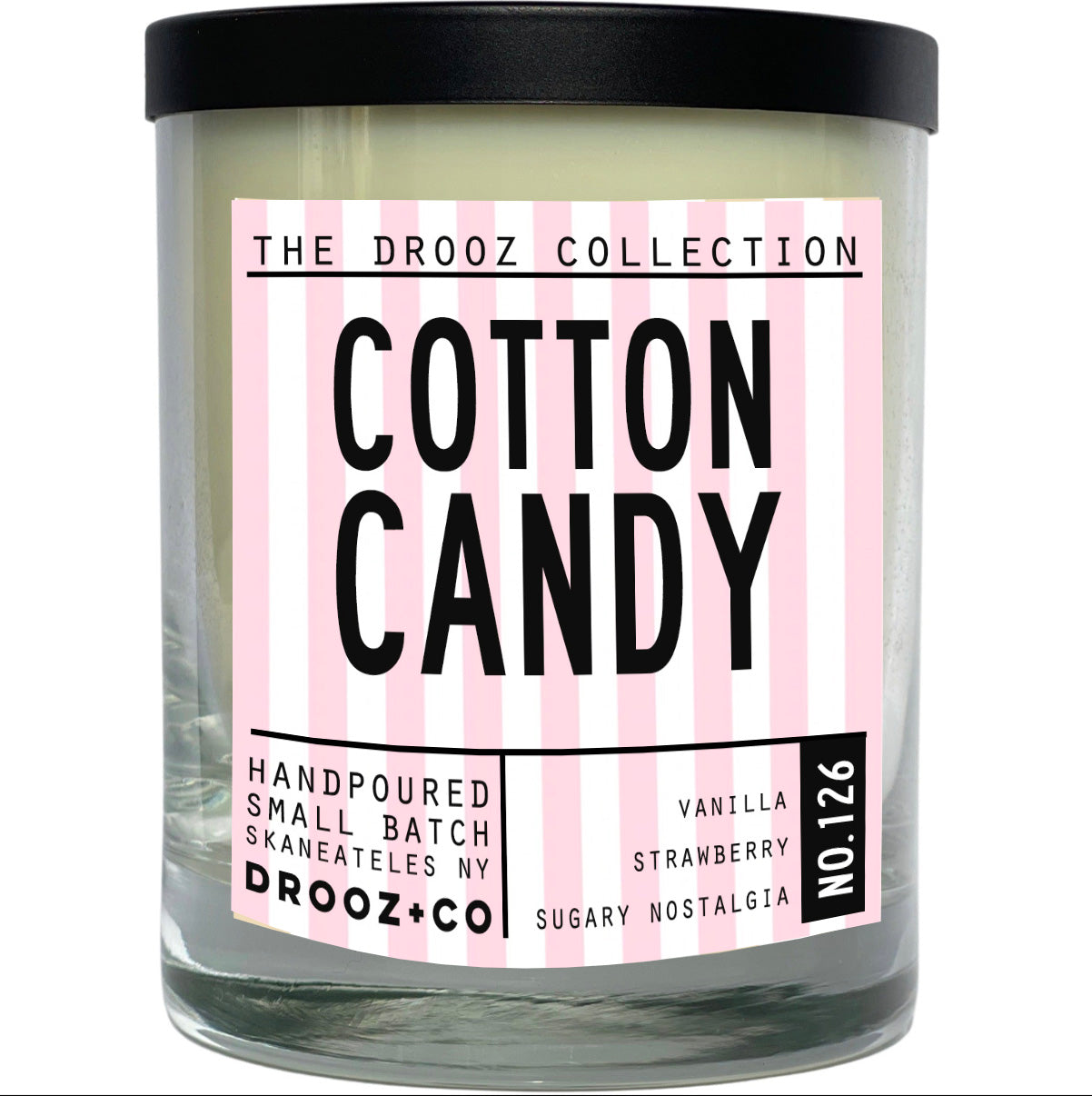 cotton candy {DROOZ Collection} candle No. 126 – DROOZ + Company