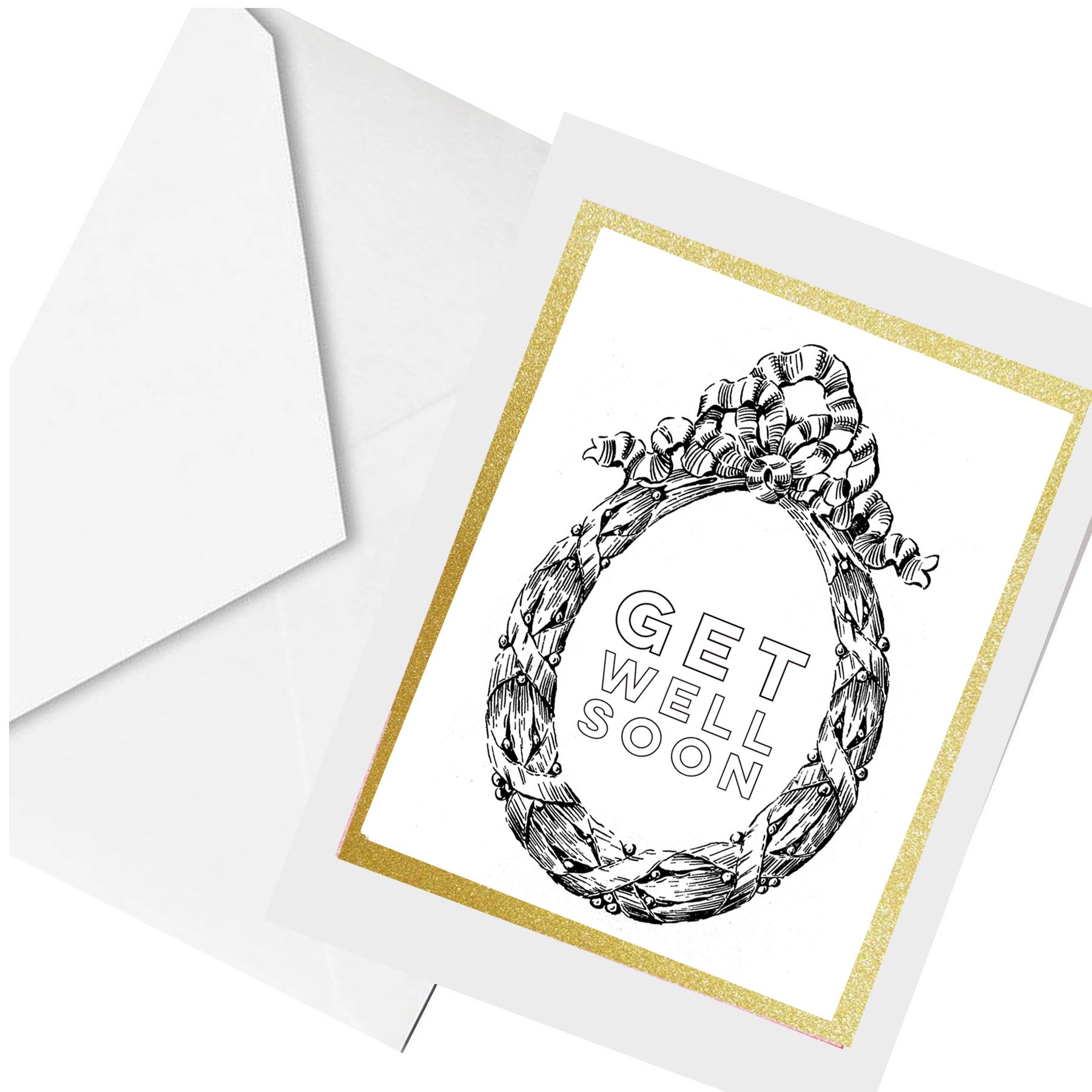 get well soon... greeting card
