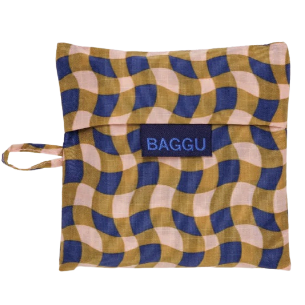brown wavy : BAGGU bag