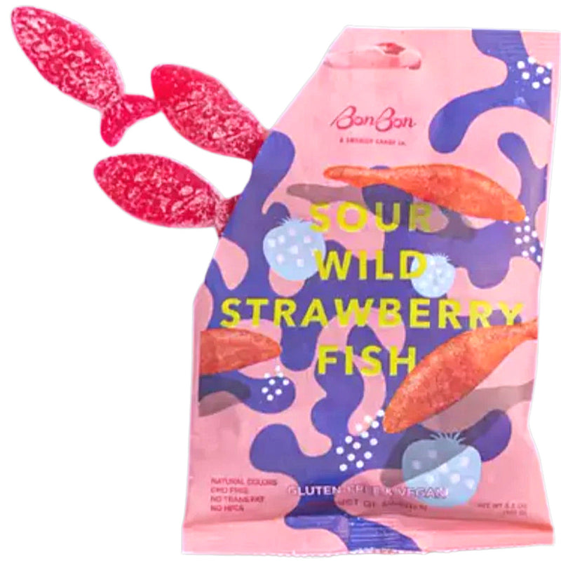 sour strawberry fish
