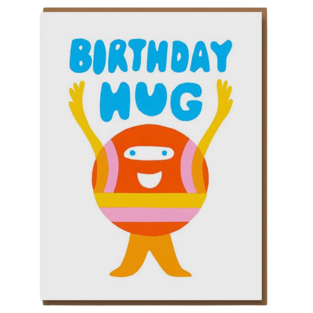 Big hug birthday card