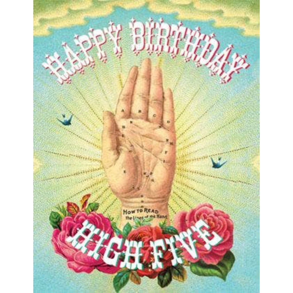 High five Birthday : greeting card