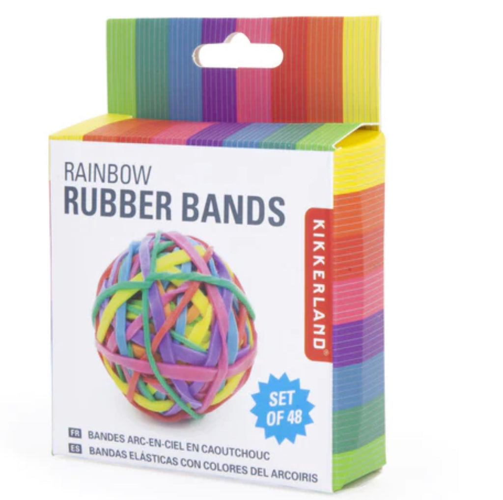 rainbow rubberbands