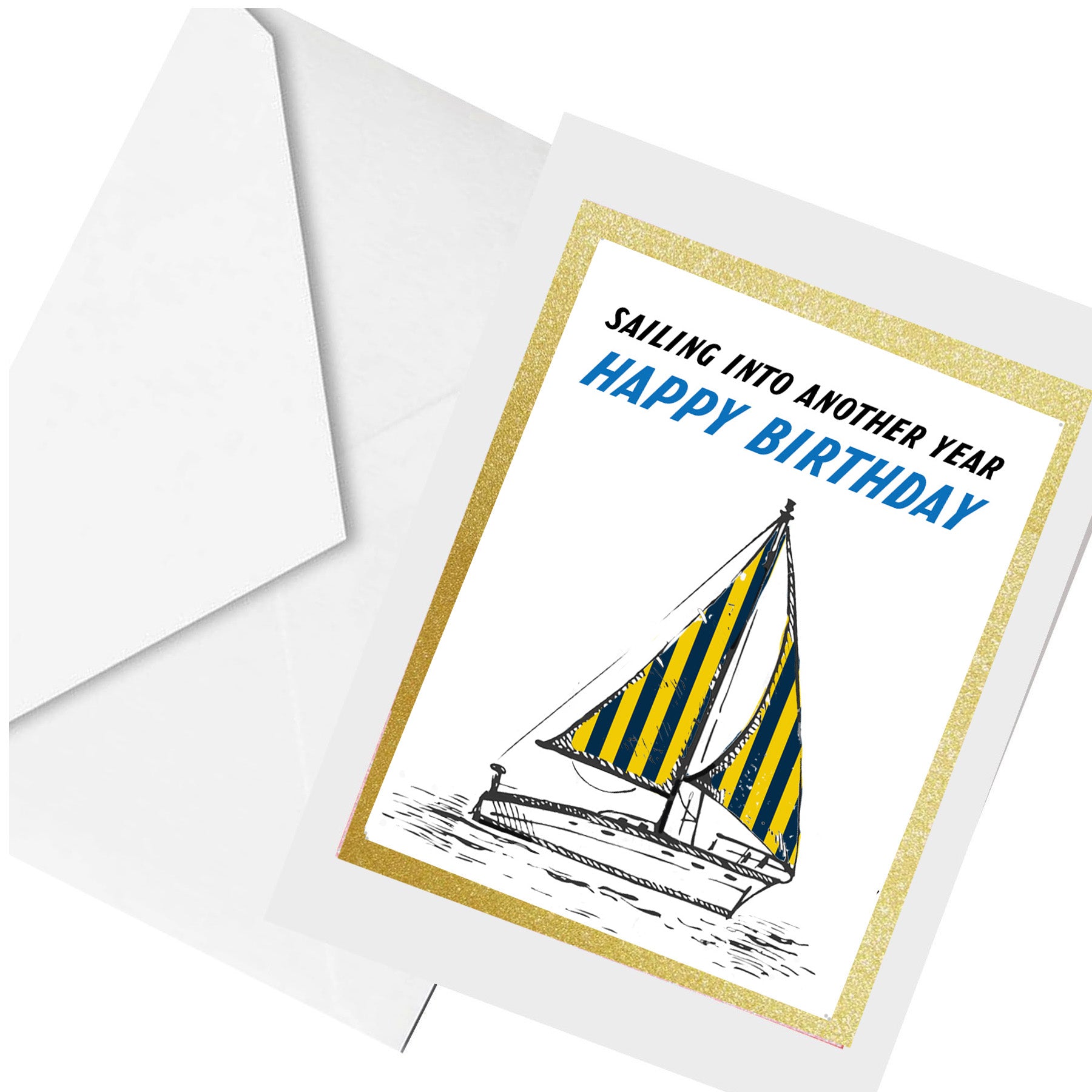 sailing.. greeting card