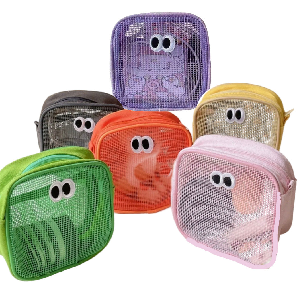 square: mesh face bag (+colors)
