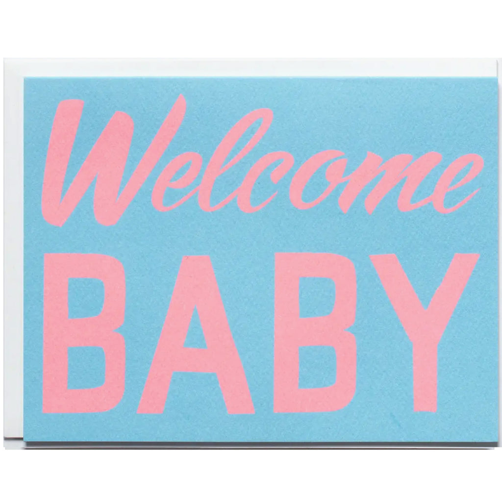 BABY greeting card