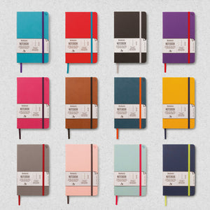 brown-BOOKaroo A5 notebook